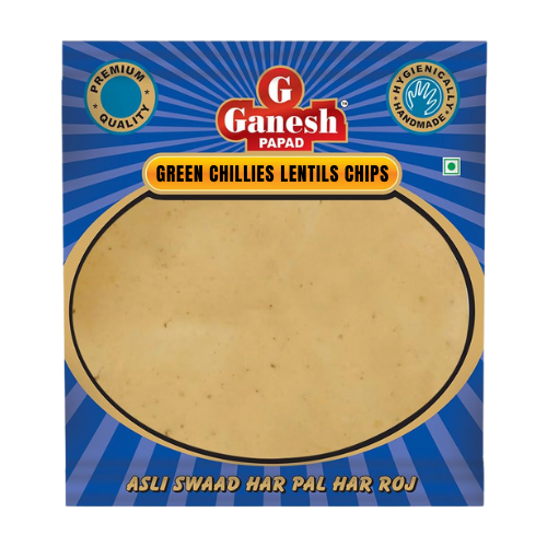 Ganesh Green Chilli Papad (200g)