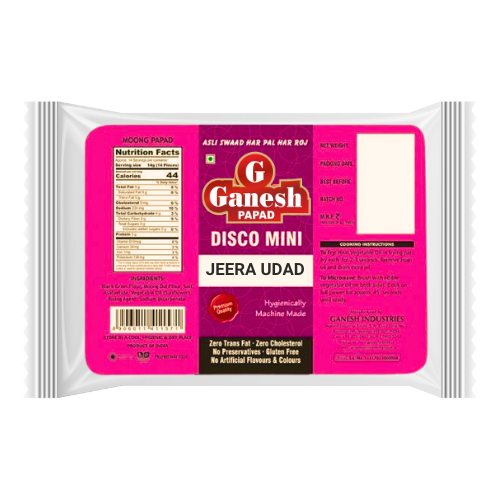 Ganesh Mini Urid Jeera Papad (150g)