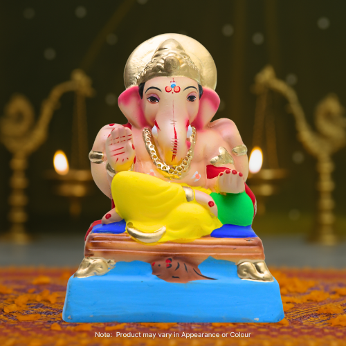 Ganesha Idol Eco-Friendly 8inch - EF30 (1pc)