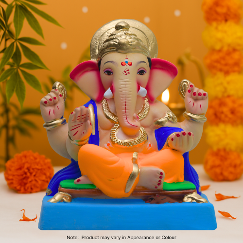 Ganesha Idol Eco-Friendly 10inch - EF59 (1pc)
