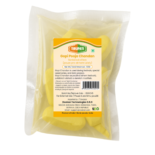 Tirupati Gopi Pooja Chandan / Sandal (100g)