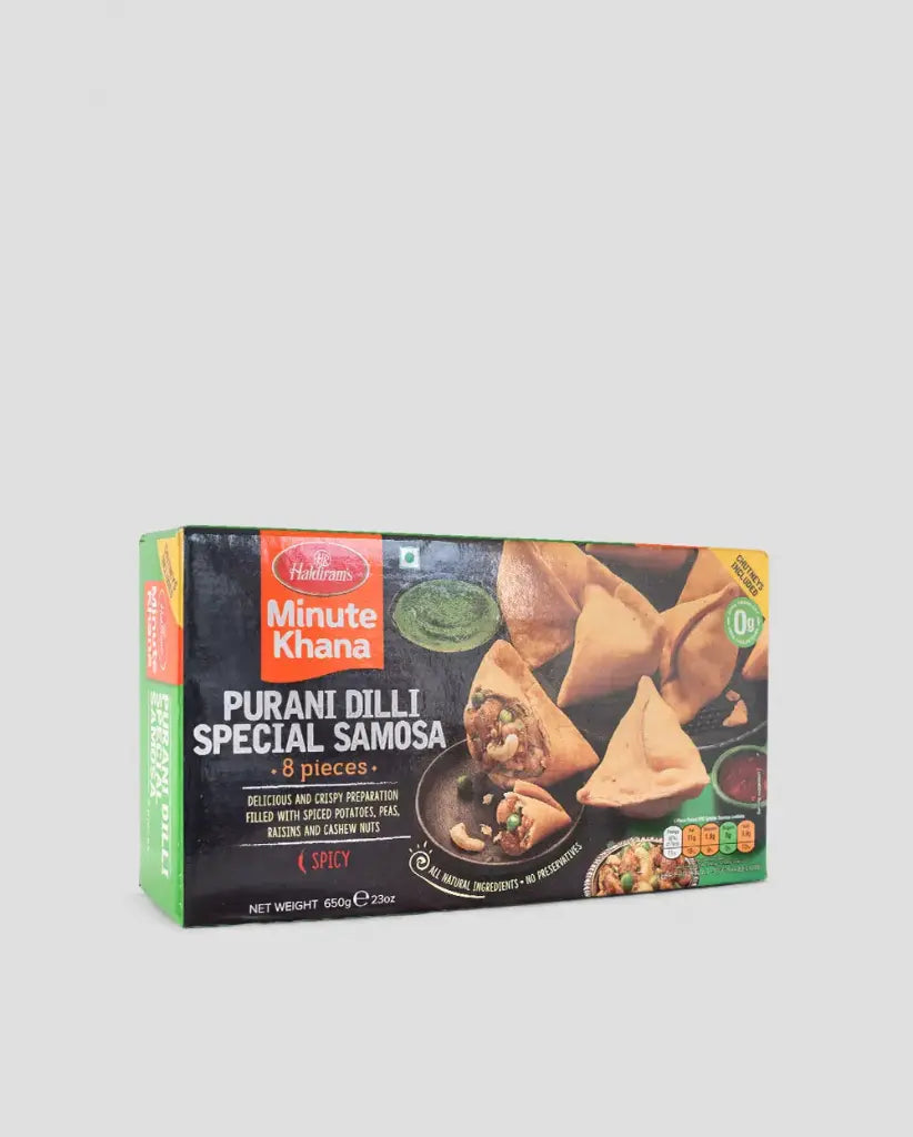 Haldiram's Delhi Special Samosa (8pcs) (650g) - Frozen Item !!!