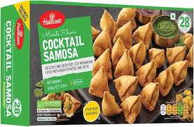Haldiram's Cocktail Samosa (28pcs) (650g) - Frozen Item !!!