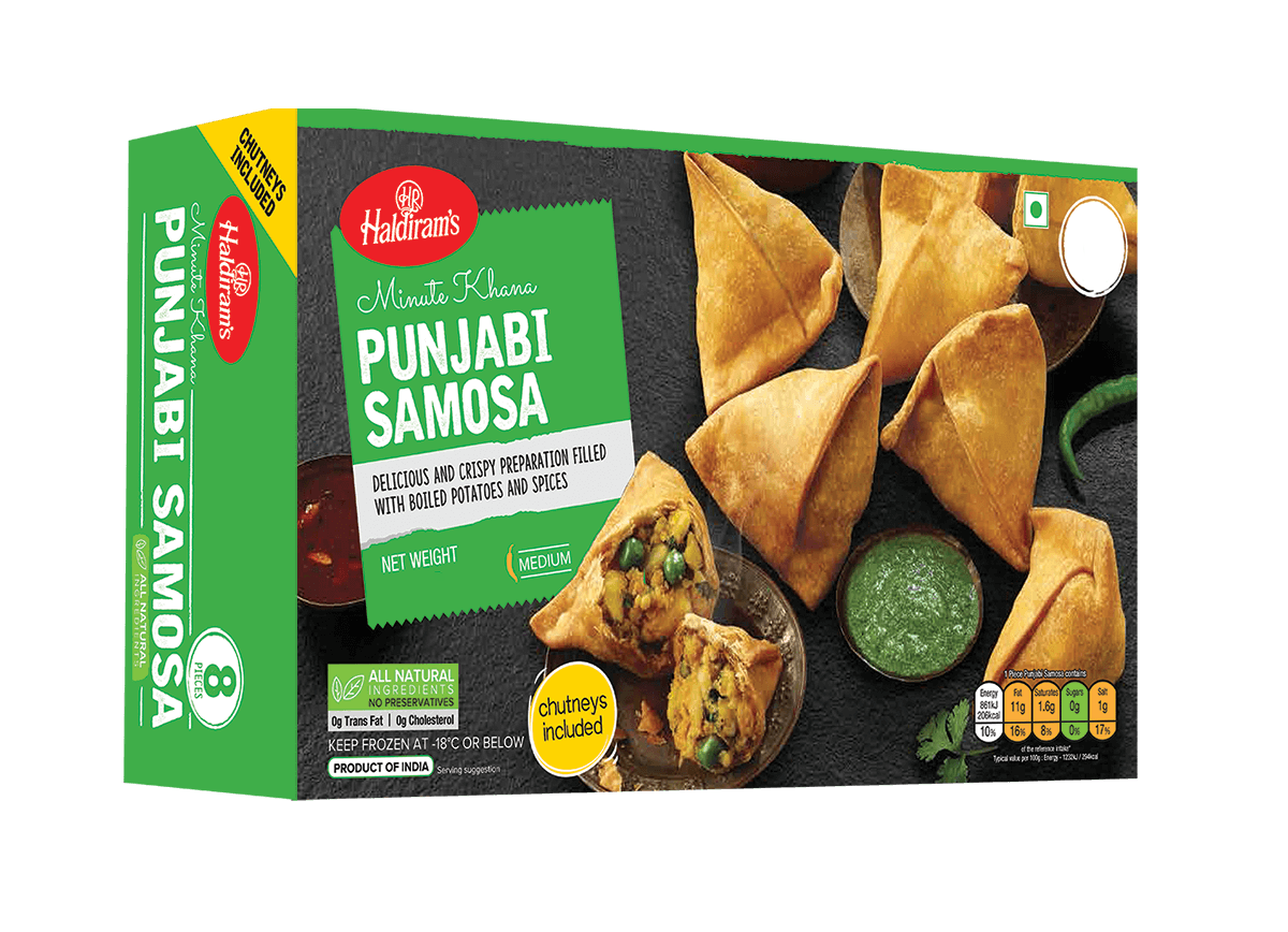 Haldiram's Punjabi Samosa (1.4kg) - Frozen Item !!!
