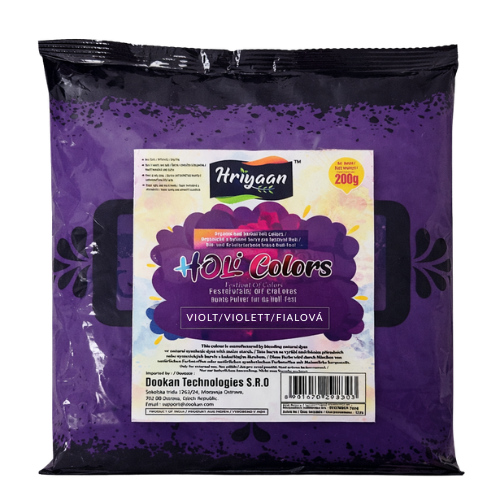 Hriyaan Holi Colour Powder Violet (200g)