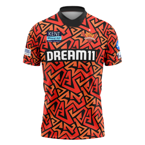 Free IPL 2025 Sunrisers Hyderabad Fan Edition Replica Team Jersey - M (1pc)