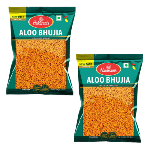 Haldiram's Aloo Bhujia (Bundle of 2 x 200g)