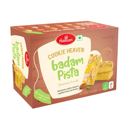 Haldiram's Cookie Heaven Badam Pista Cookies (200g)