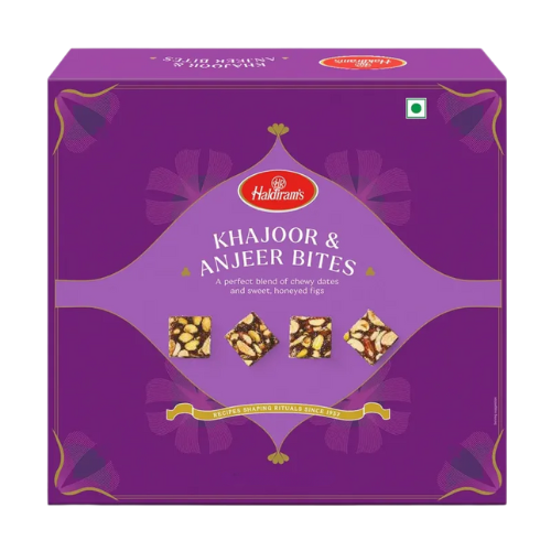 Free Haldiram's Khajoor & Anjeer Bites (330g) - Sale Item [BBD: 12 October 2026]
