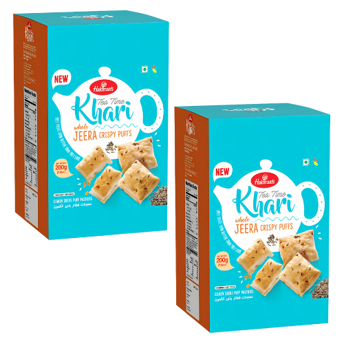 Haldiram's Khari Jeera Puff (Bundle of 2 x 200g)