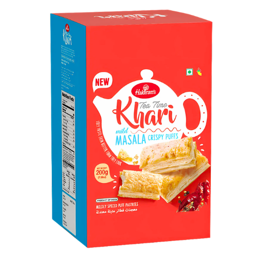 Haldiram's Khari Masala Puff (200g) - Sale Item [BBD: 06 September 2025]