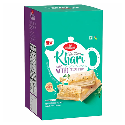 Haldiram's Khari Methi Puff (200g) - Sale Item [BBD: 06 September 2025]