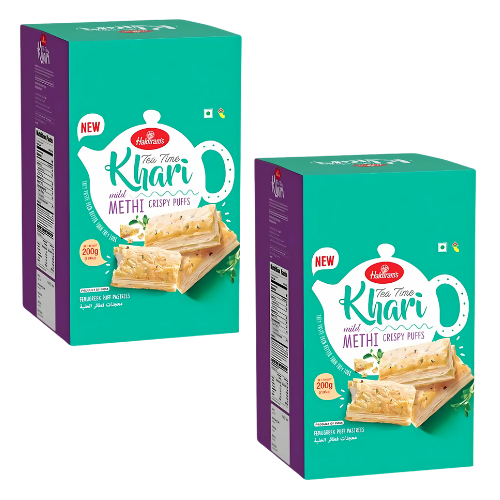 Haldiram's Khari Methi Puff (Bundle of 2 x 200g)