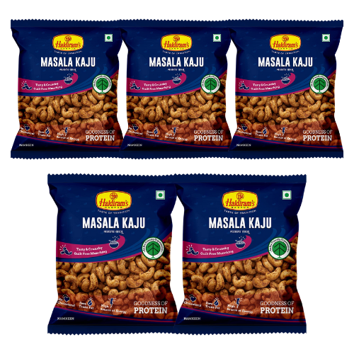 Haldiram's Masala Kaju (Bundle of 5 x 40g)