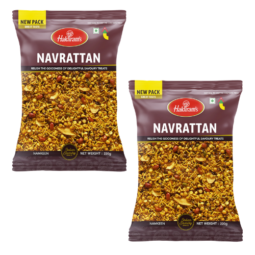 Haldiram's Navrattan Mix (Bundle of 2 x 200g)