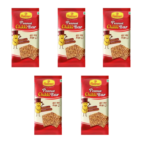 Haldiram's Peanut Chikki (Bundle of 5 x 40g) - Sale Item [BBD: 23 November 2024]