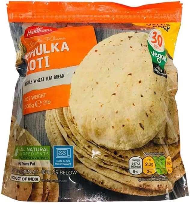 Haldiram's Phulka Roti (900g) - Frozen Item !!!