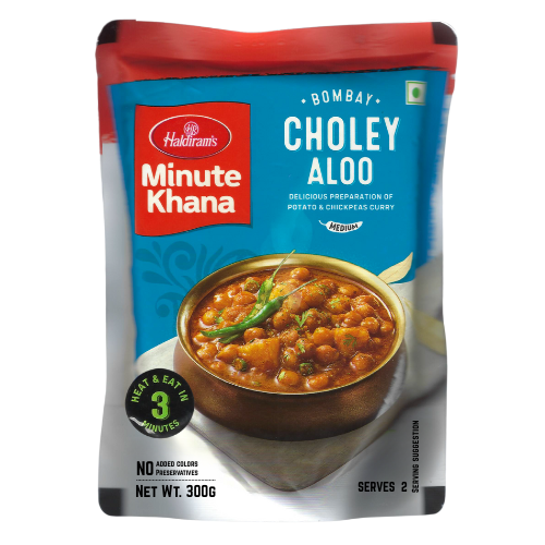 Haldiram's Ready to Eat (Vegan) Aloo Choley (300g) - Sale Item [BBD: 23 October 2026]