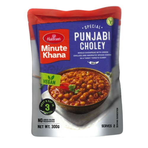 Haldiram's Ready to Eat (Vegan) Punjabi Choley (300g) - Sale Item [BBD: 23 October 2026]