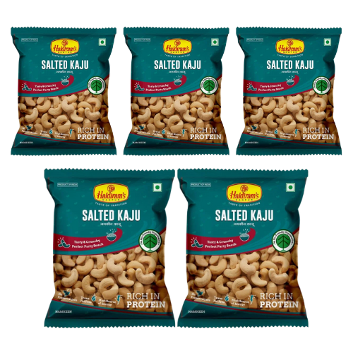 Haldiram's Salted Kaju (Bundle of 5 x 40g)