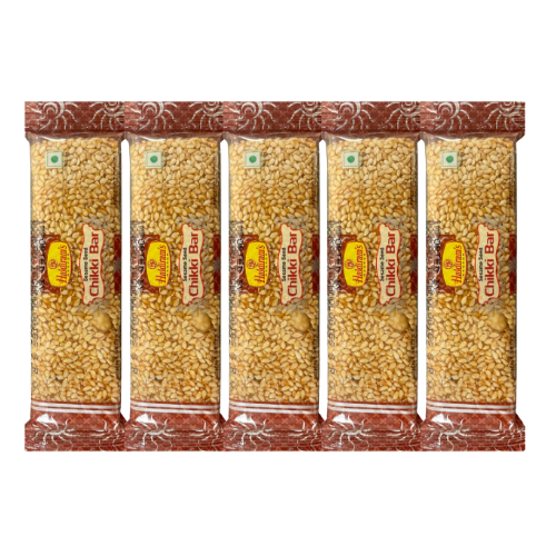 Haldiram's Sesame Chikki Bar (Bundle of 5 x 40g) - Sale Item [BBD: 23 November 2024]