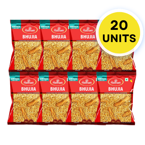 Haldiram's Bhujia (Bundle of 20 x 200g)
