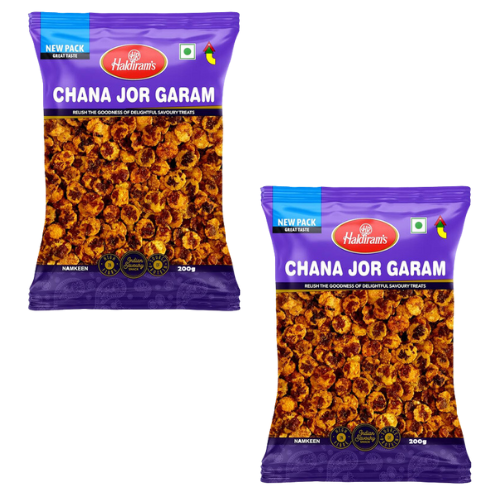 Haldiram's Chana Jor Garam (Bundle of 2 x 200g)