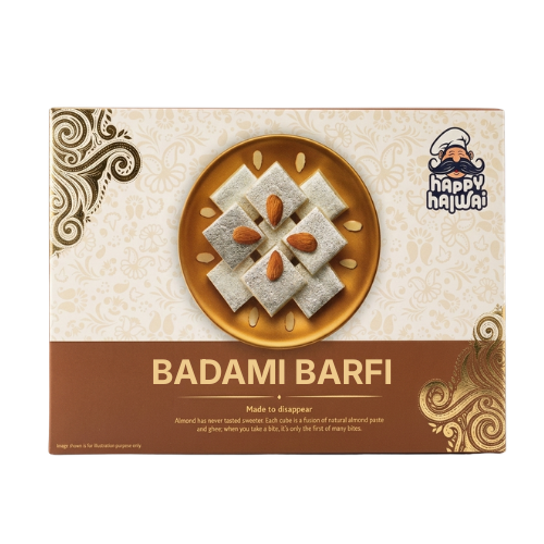 Happy Halwai Badam Barfi (300g)
