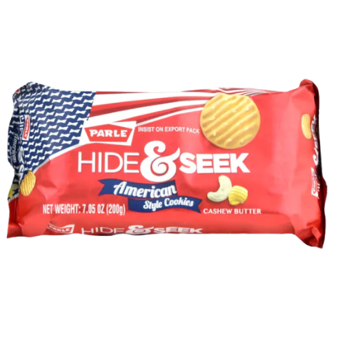 Parle Hide and Seek American Style Cashew Butter Cookies (200g)