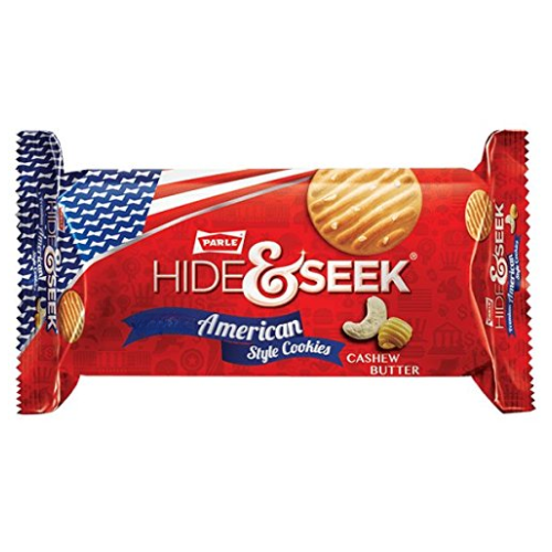 Parle Hide and Seek American Style Cashew Butter Cookies (90g)
