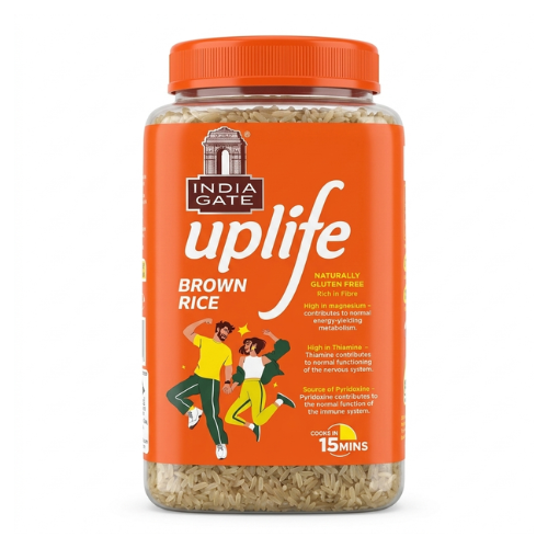 India Gate Uplife Parboiled Brown Rice (1kg)