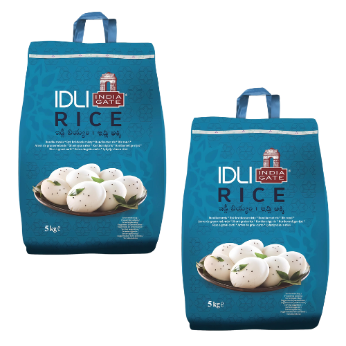 India Gate Idli Rice (Bundle of 2 x 5kg) - 10kg