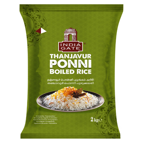India Gate Ponni Boiled Rice (2kg)