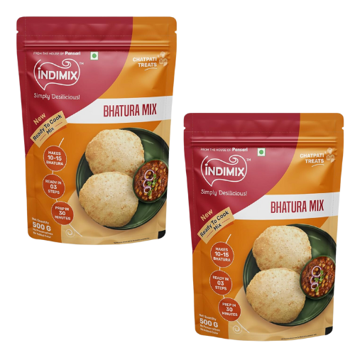 Indimix Bhatura Mix (Bundle of 2 x 500g)