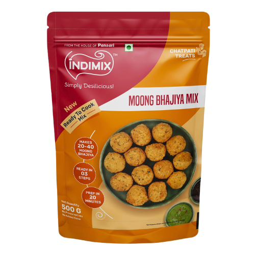 Indimix Moong Bhajiya Mix (500g)