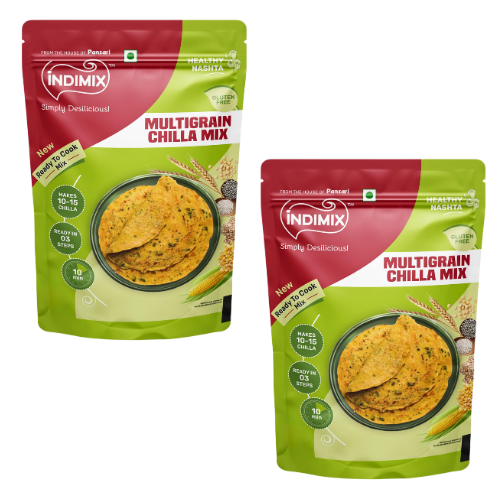 Indimix Multigrain Chilla Mix (Bundle of 2 x 500g)