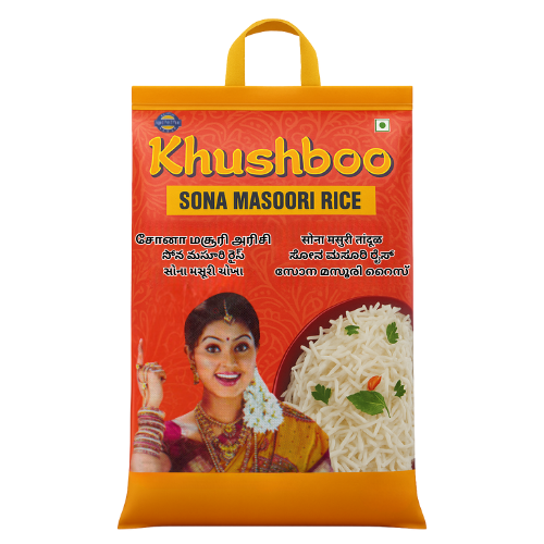 Khushboo Sona Masoori Rice (5kg)