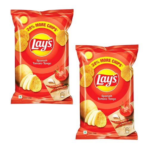 Lay's Spanish Tomato Tango Crisps (Bundle of 2 x 52g) - Sale Item [BBD: 24 January 2025]