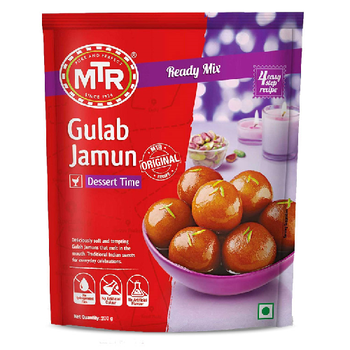 MTR Instant Gulab Jamun Mix (200g) - Sale Item [BBD: 31 May 2026]