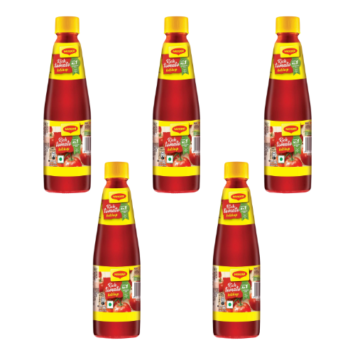 Maggi Rich Tomato Ketchup (Bundle of 5 x 485g)