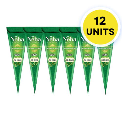 Neha Mehandi Cone (Bundle of 12 x 1pc)
