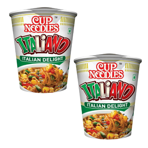 Nissin Italiano Cup Noodles (Bundle of 2 x 70g) - Sale Item [BBD: 22 April 2025]