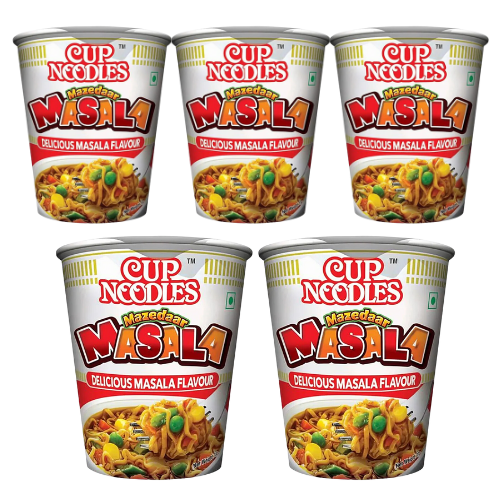 Nissin Mazedar Masala Cup Noodles (Bundle of 5 x 70g)