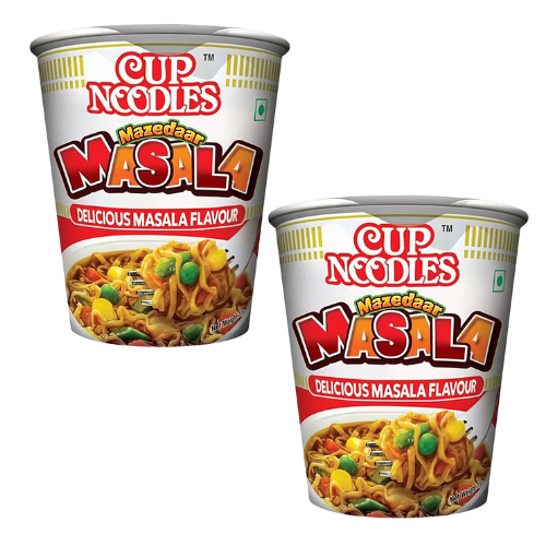 Nissin Mazedar Masala Cup Noodles (Bundle of 2 x 70g)