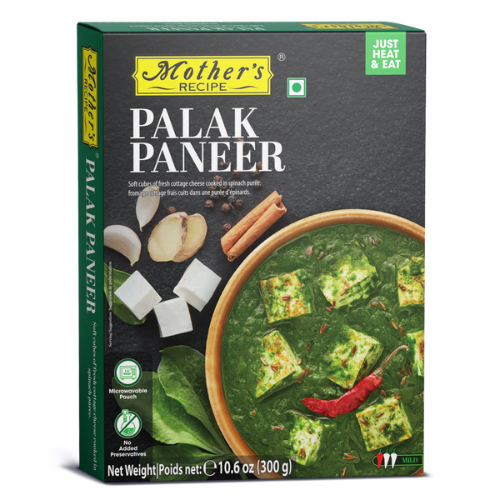 Mother's Recipe Ready to Eat Palak Paneer (Tofu) (300g)