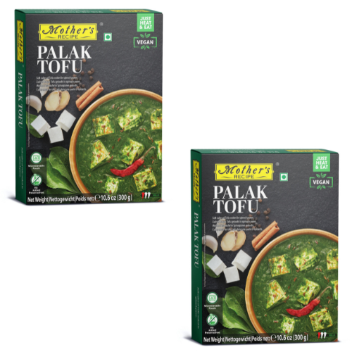 Mother's Recipe Ready to Eat Palak Paneer(Tofu) (Bundle of 2 x 300g)