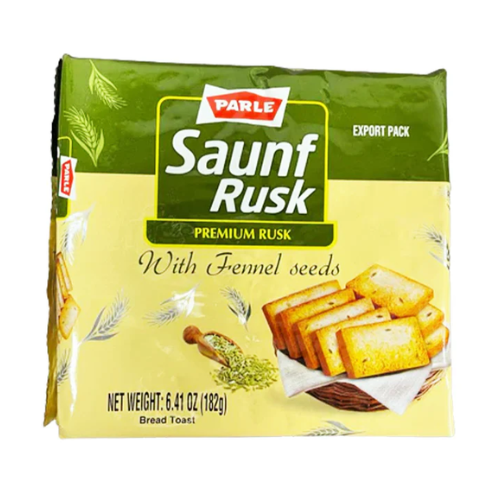 Parle Saunf Rusk (182g) - Sale Item [BBD: 24 May 2026]