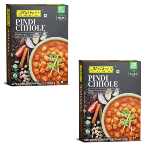 Mother's Recipe Ready to Eat Pindi Chole (Bundle of 2 x 300g)