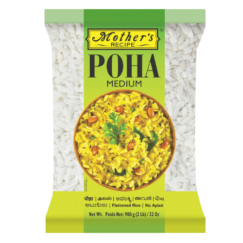 Mother's Recipe Poha / Powa / Flattened Rice - Medium (908g) - Damaged Packaging