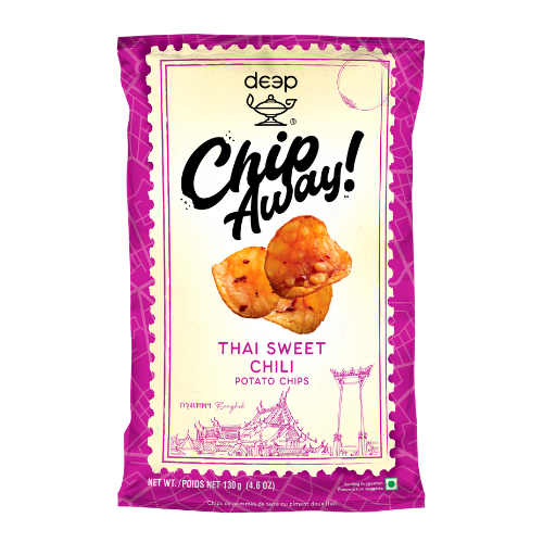 Deep Potato Chips - Thai Sweet Chilli Flavour (130g) - Sale Item [BBD: 22 September 2026]